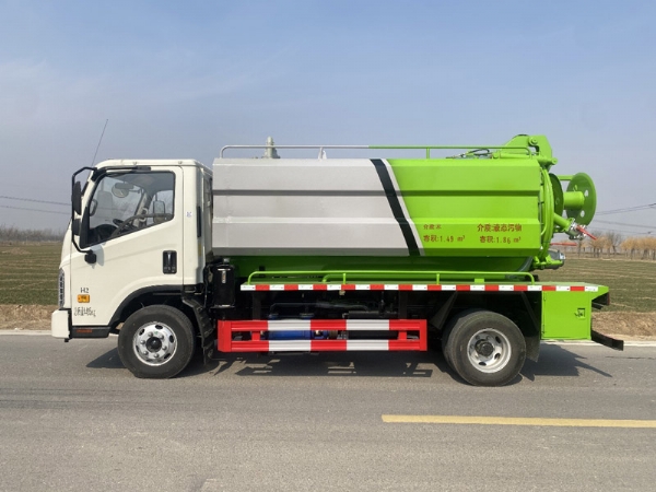 福田時代(藍(lán)牌)5+3清洗吸污車